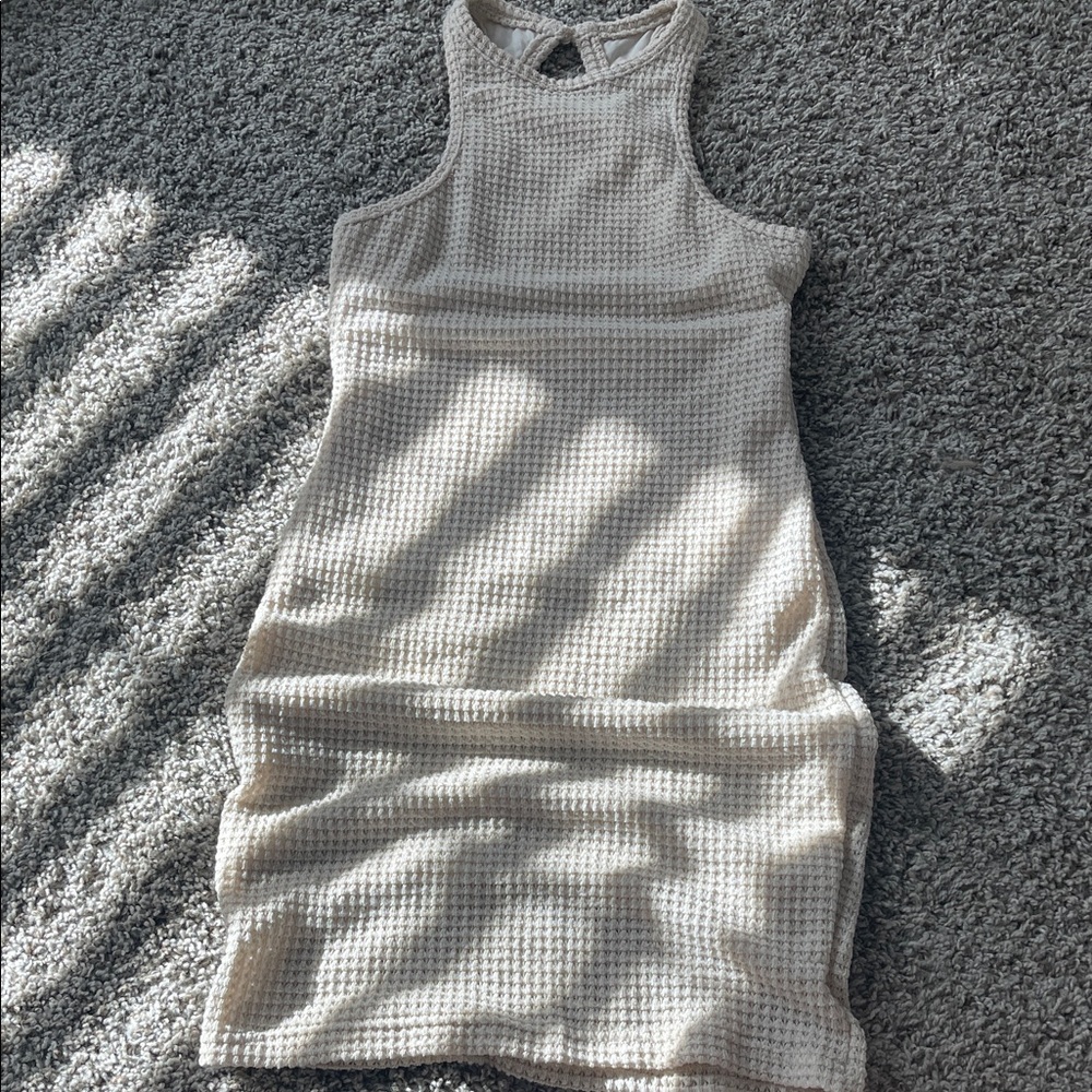 Racerback Waffle Bodycon